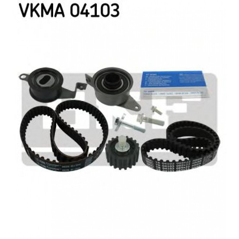 VKMA 04103 SKF Комплект (ремінь+ролики)